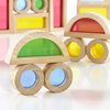 Guidecraft Jr. Rainbow Blocks, 40 Piece Set G3083